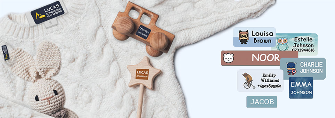 Hvordan merke klær og eiendeler med navnelapper