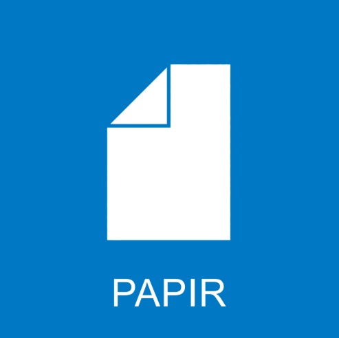 Klistremerke – Papir