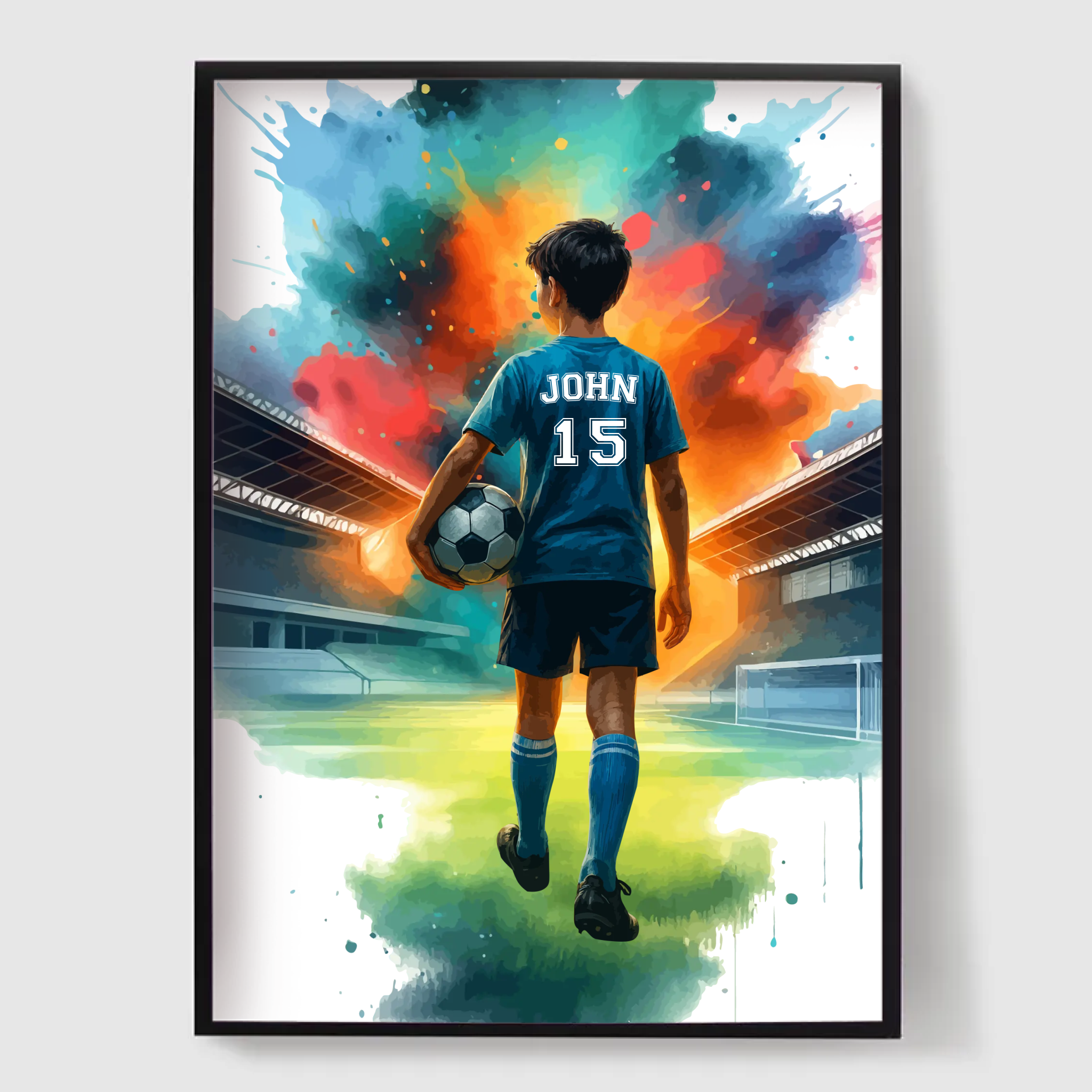 Personlig plakat - Fotball Drøm