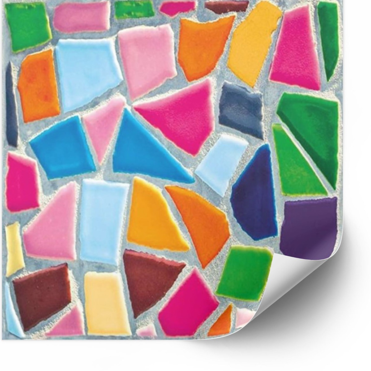 Selvklebende fliser - Mosaikk / 24 stk