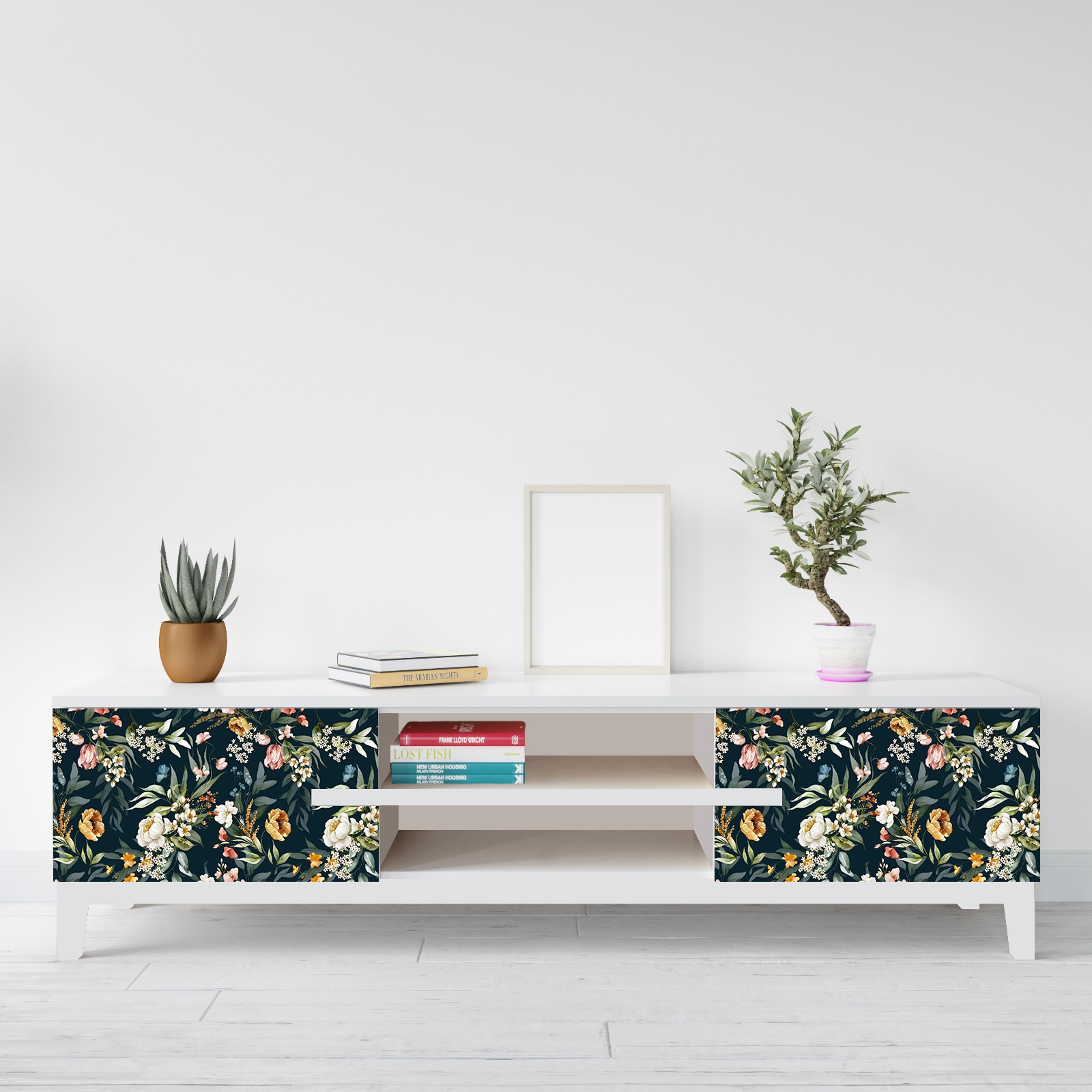 Kontaktplast - Blomstermønster