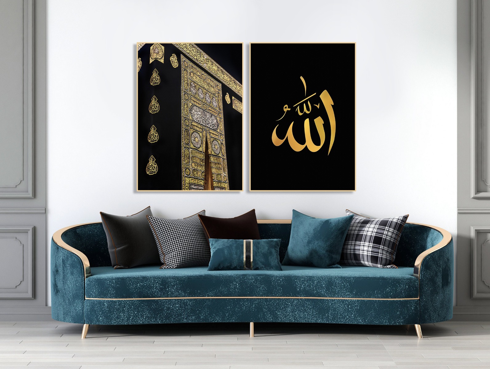 Plakater - Koranen islamsk symbol  / 02 / Sett med 2