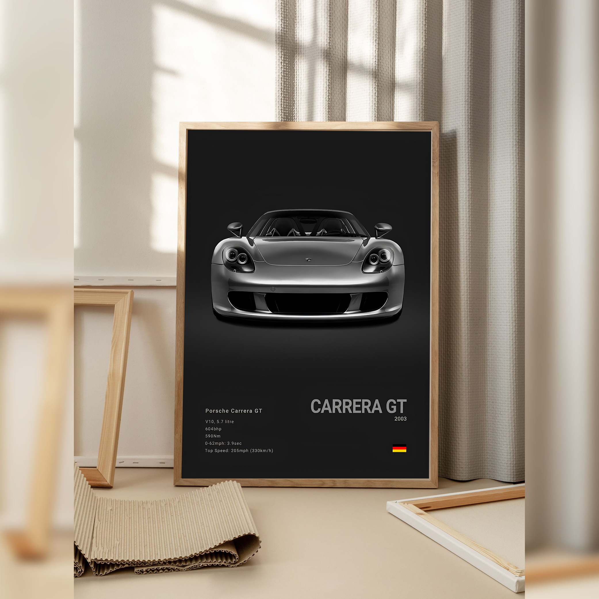 Plakat – Luksussportsbil / CARRERA GT