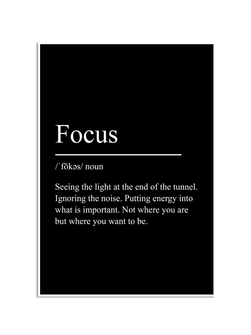 Plakat – Focus