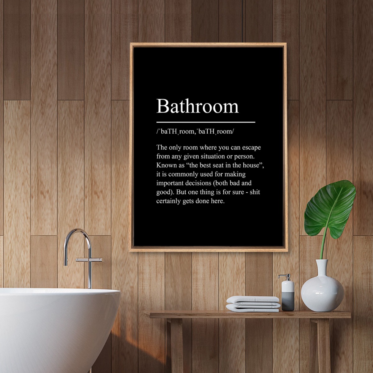 Plakat – Bathroom