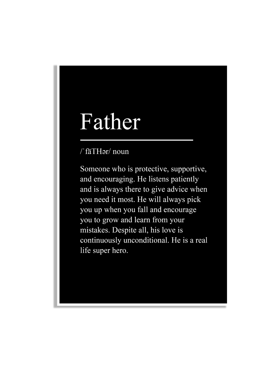 Plakat – Father