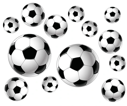 Veggklistremerke - Fotball