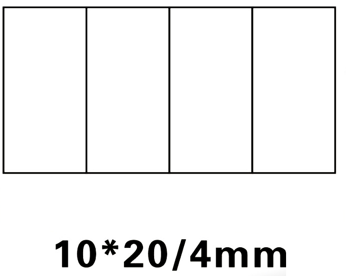 NIIMBOT Etikett for B21 / 10x20 mm, 300 stk
