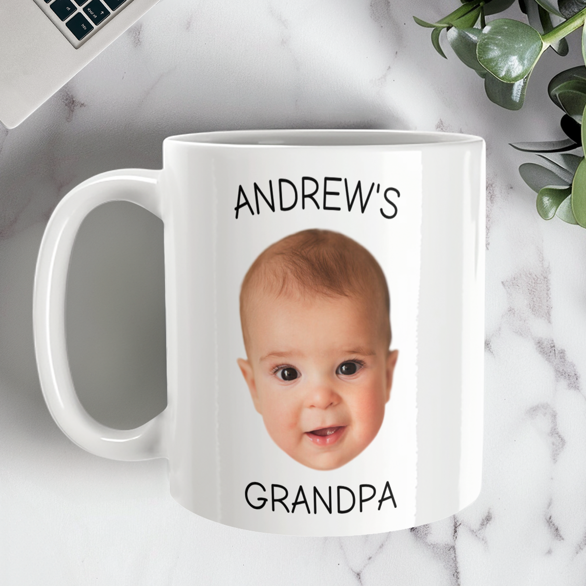 Personlige Krus - Baby Foto Gave