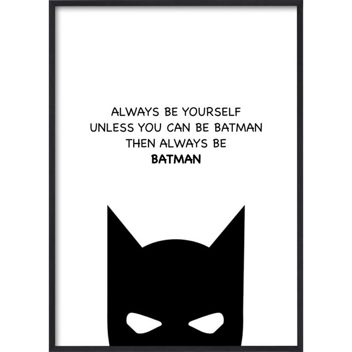 Plakat - Batman Barnemotiv / Flatpakket