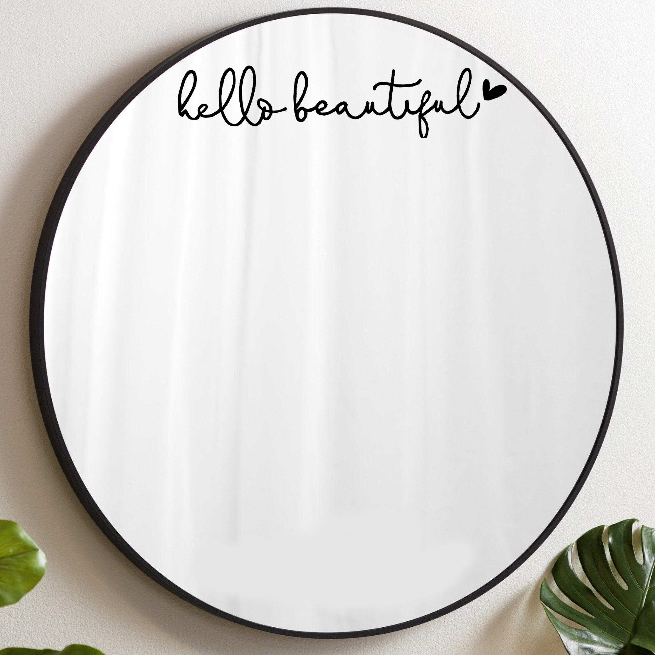 Klistremerke - Hello Beautiful
