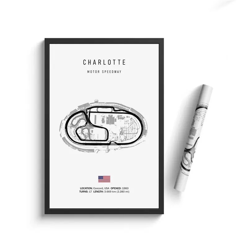 Plakat – CHARLOTTE / MOTOR SPEEDWAY