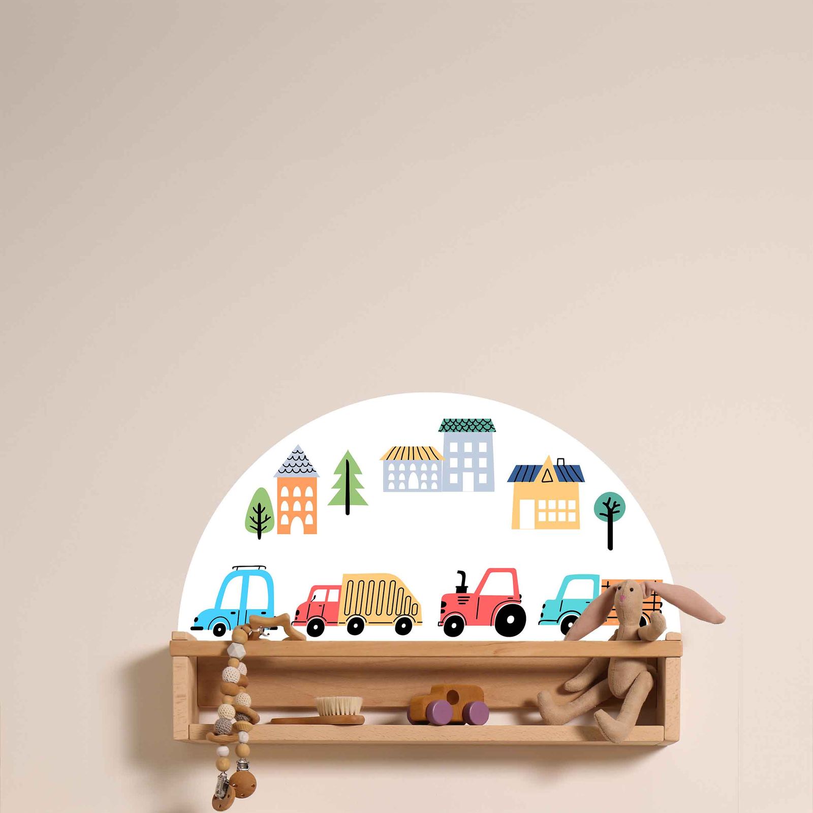 Selvklebende Klistremerke – Ikea Bildehylle, Hylle Dekal / Fargerikt Bil Design