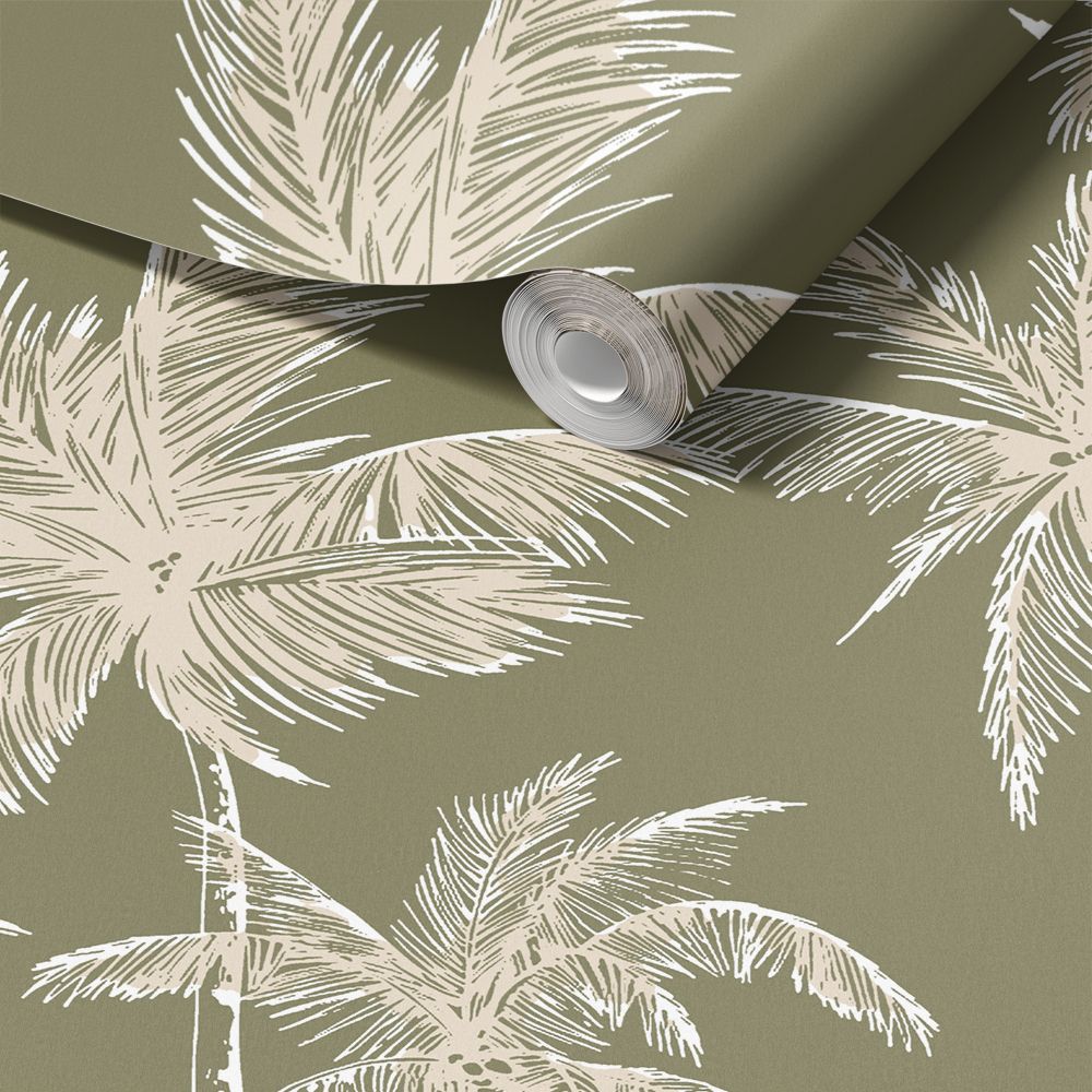 Kontaktpapir - Palmblad Design