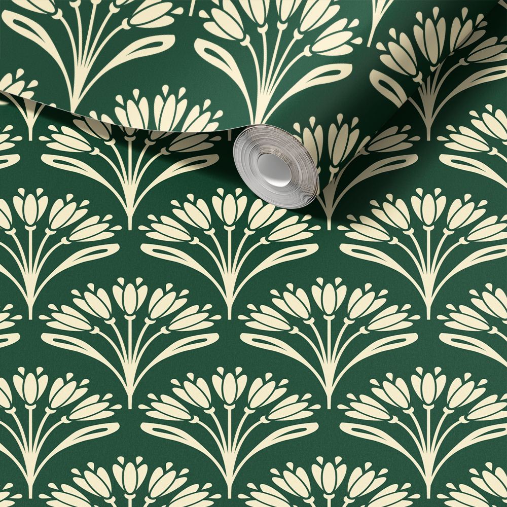 Blomstergrønn Kontaktpapir