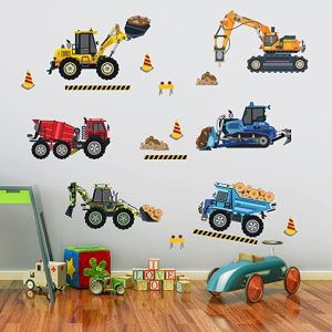 Veggklistremerke - Anleggskjøretøy / Lastebiler og Gravemaskiner