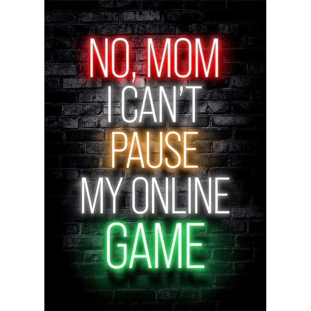 Plakat - Pause Game