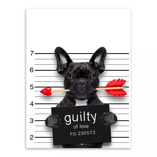 Plakat - Hund / Guilty of Love