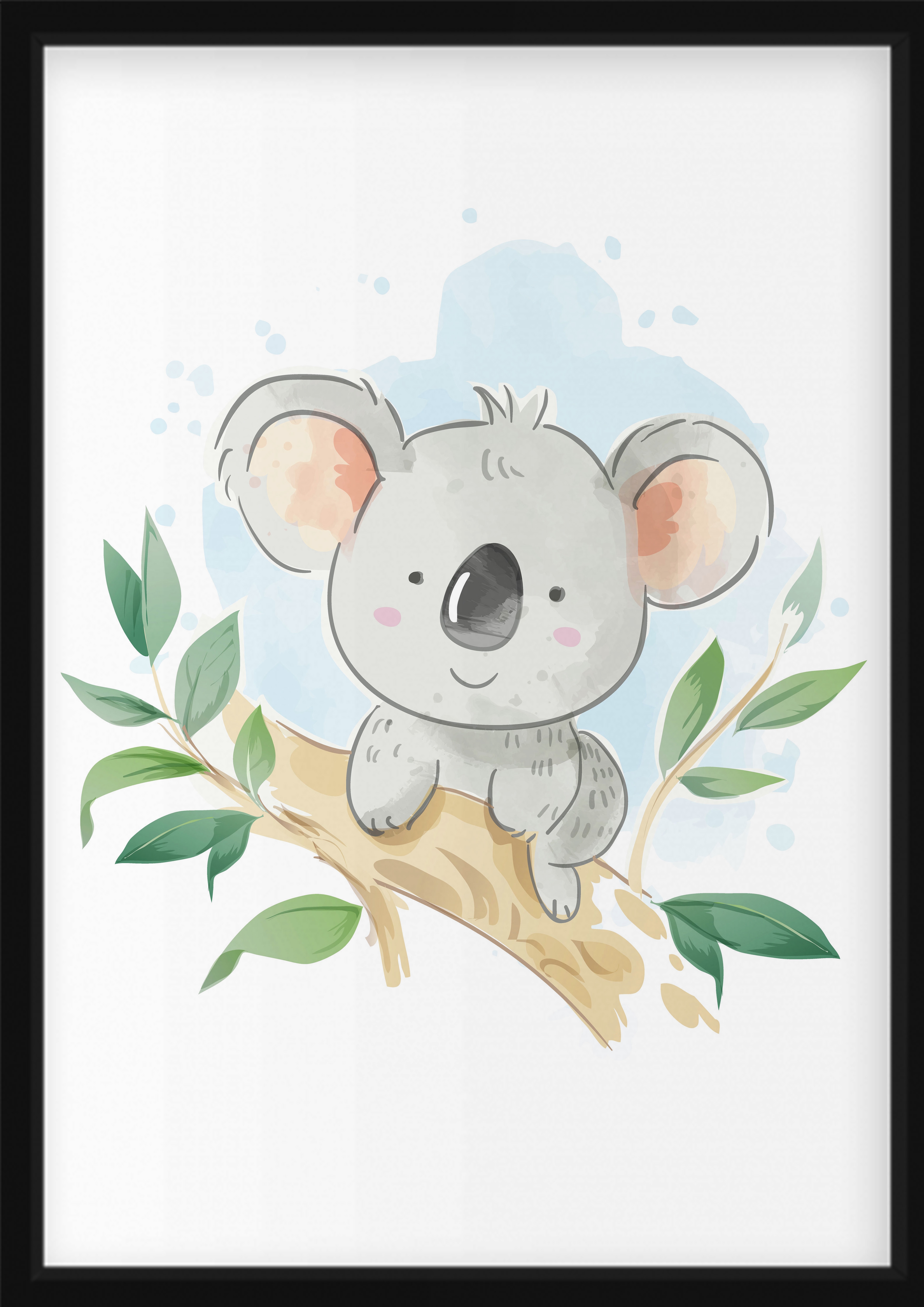 Plakat - Koala i treet