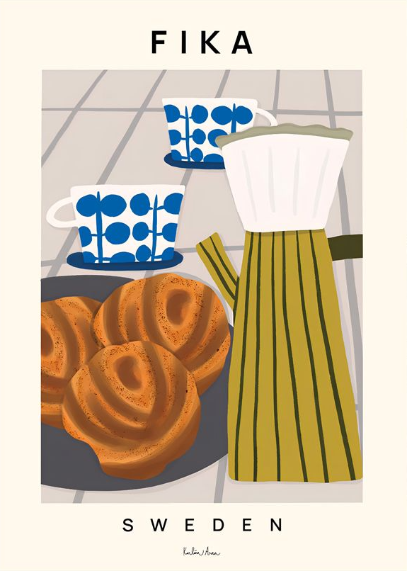 Fika Sverige Plakat