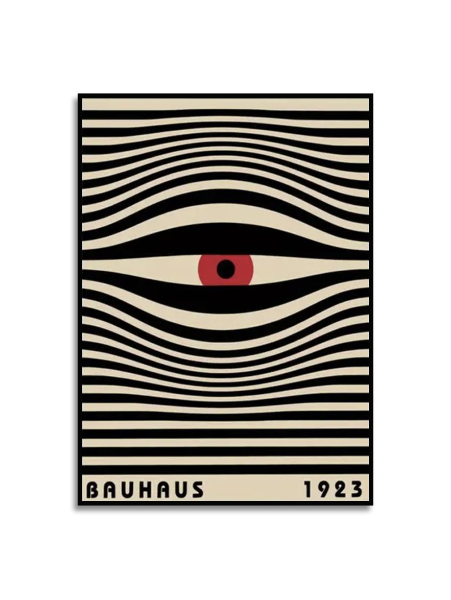 Plakat - Bauhaus Eye 1923