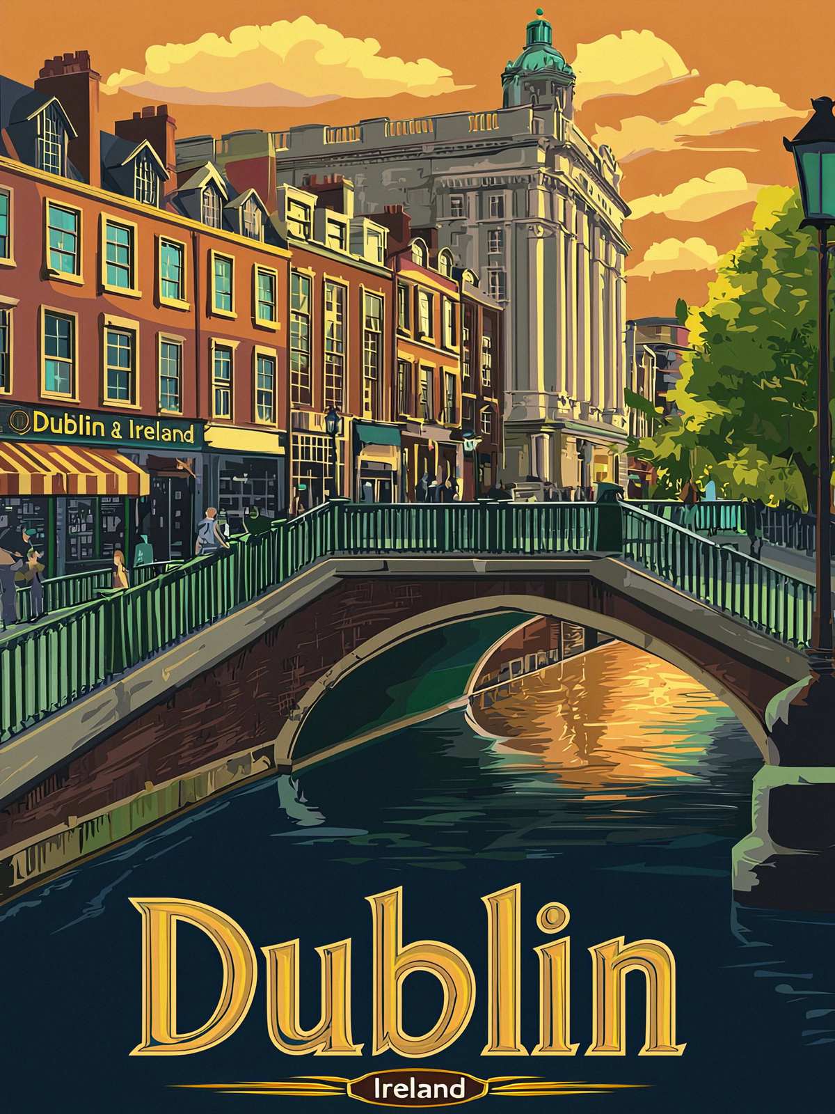 Plakat - Dublin Irland