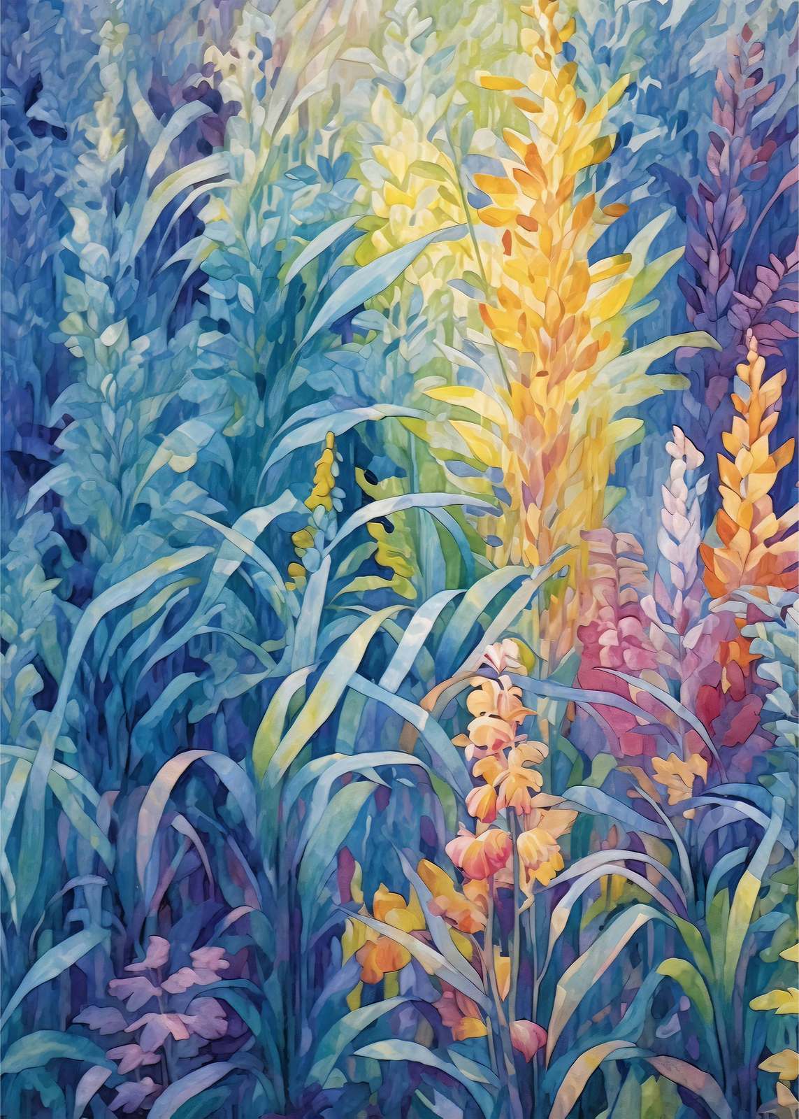 Plakat - Levende Blomsterkunst