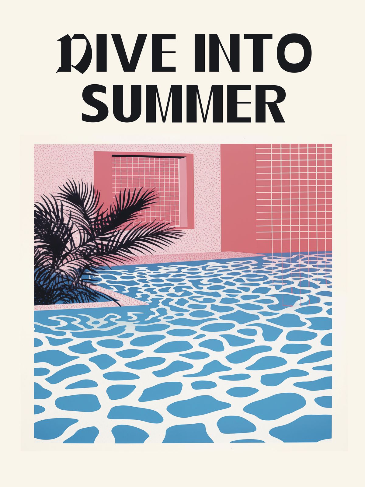 Plakat - Dykk inn i Sommeren