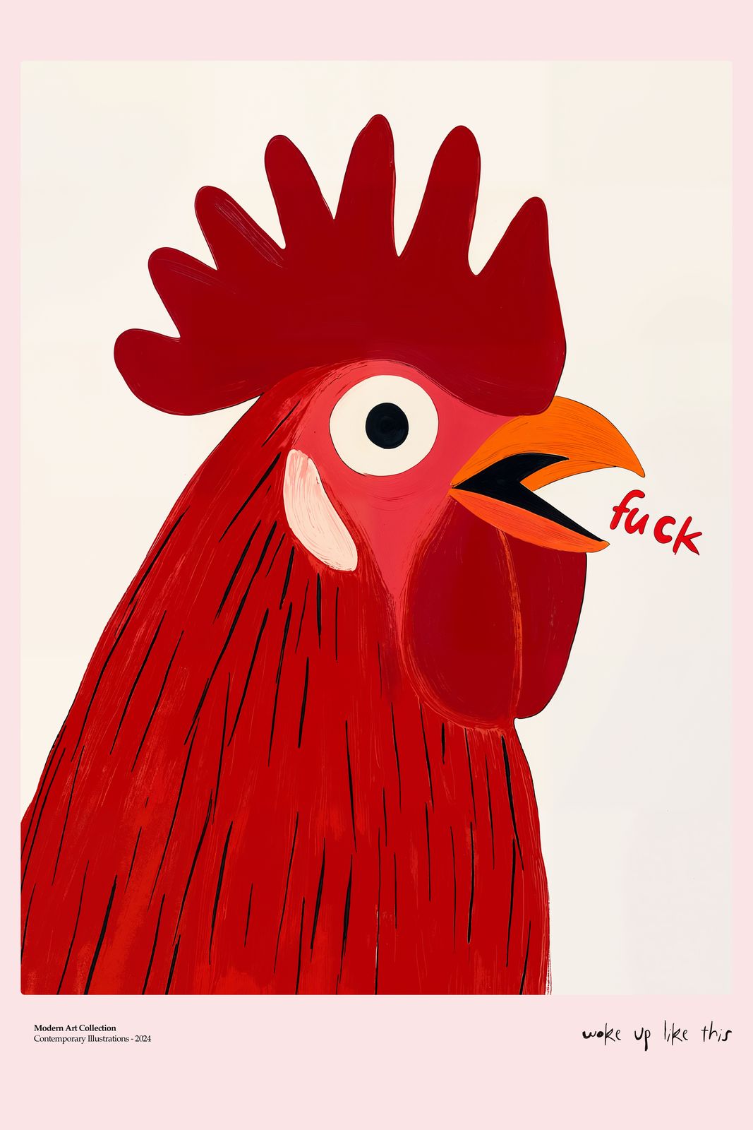 Plakat - Hane Kunst Illustrasjon