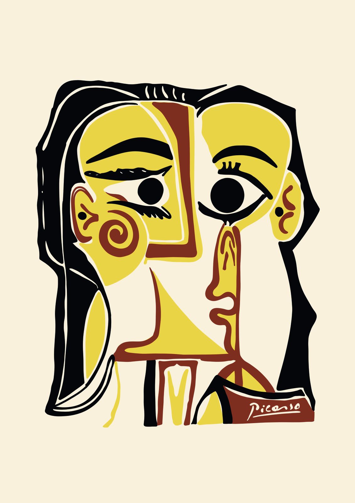 Plakat - Picasso Kunstverk