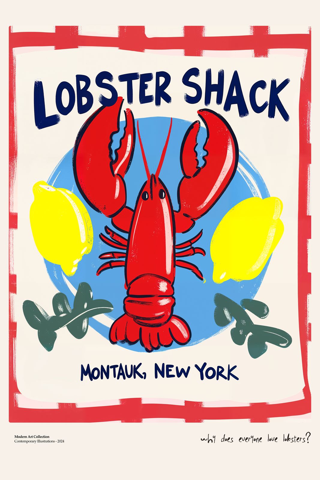 Plakat - Lobster Shack Montauk