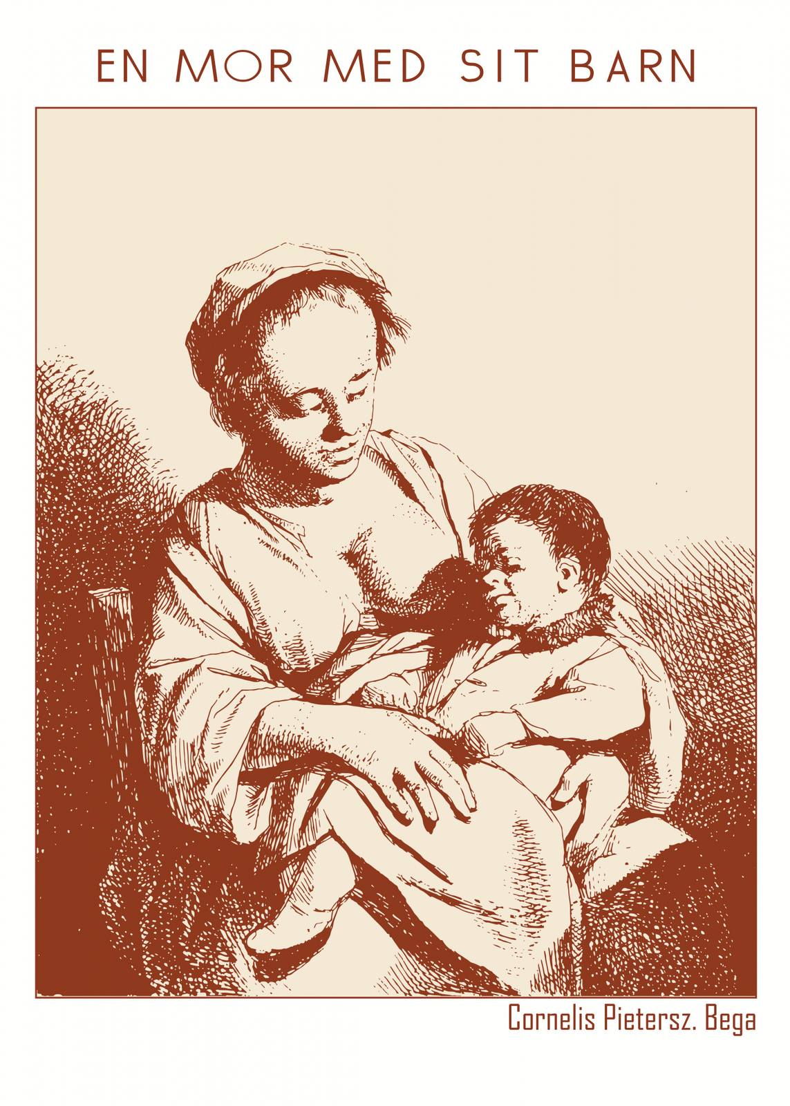 Plakat - En Mor Med Sit Barn