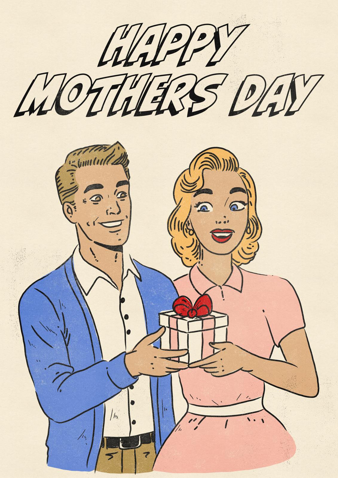 Plakat - Glad Morsdag