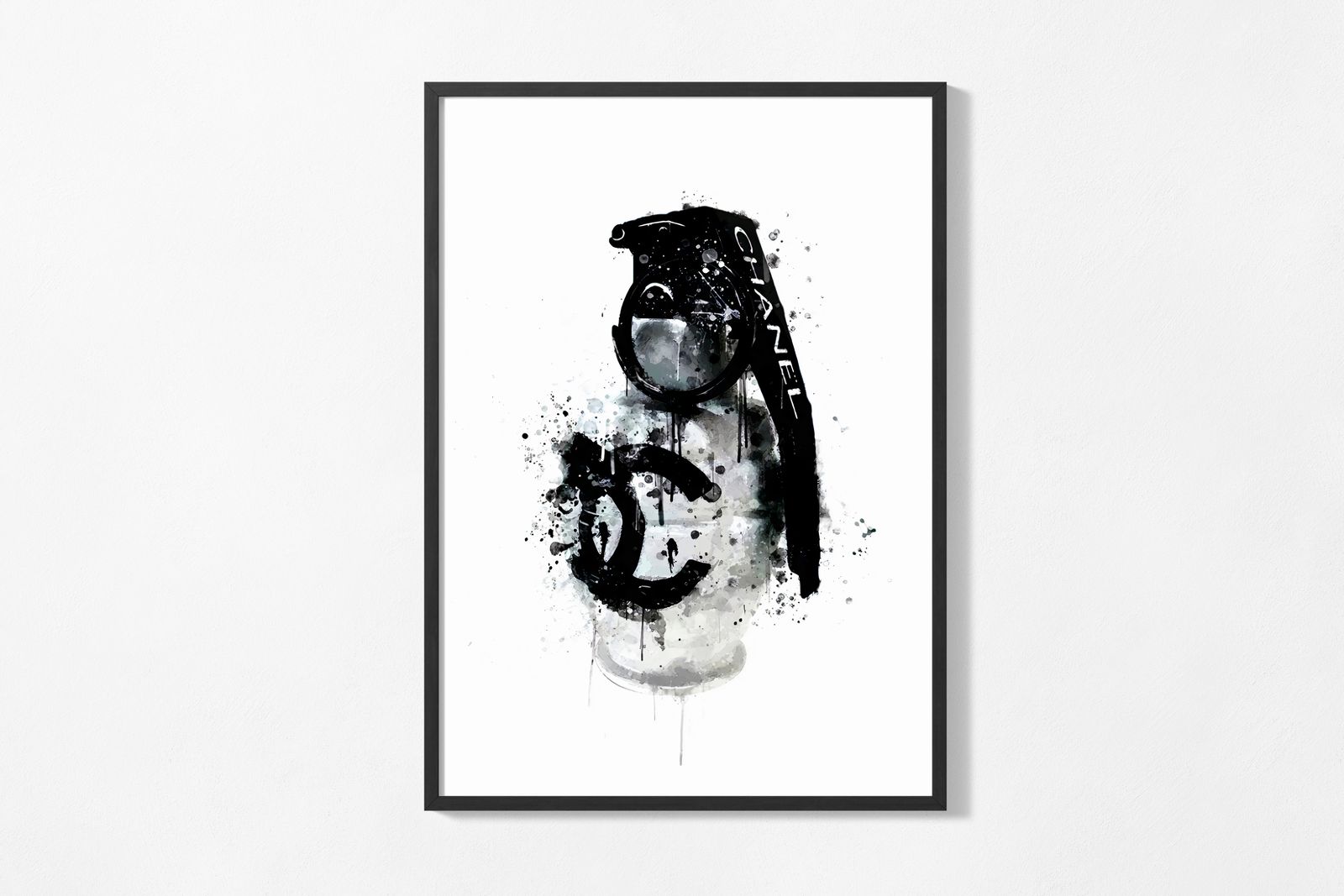 Plakat - Chanel Granat