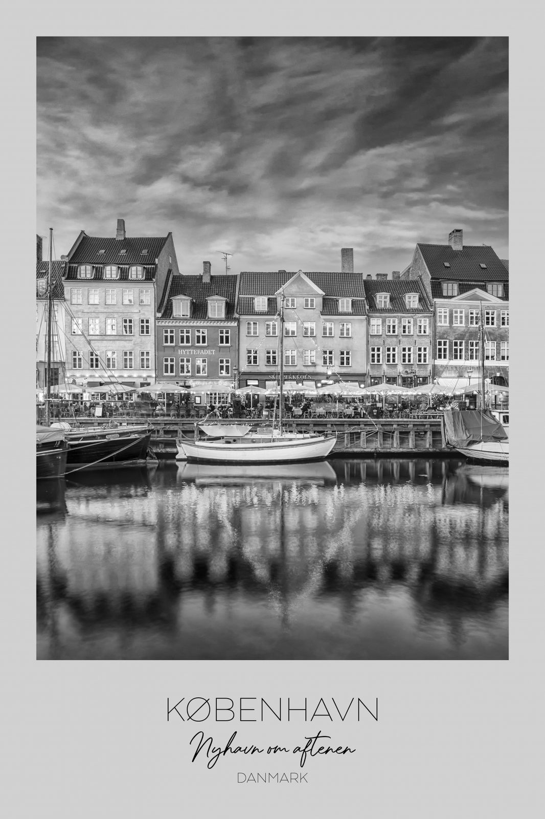 Plakat - Nyhavn Refleksjon