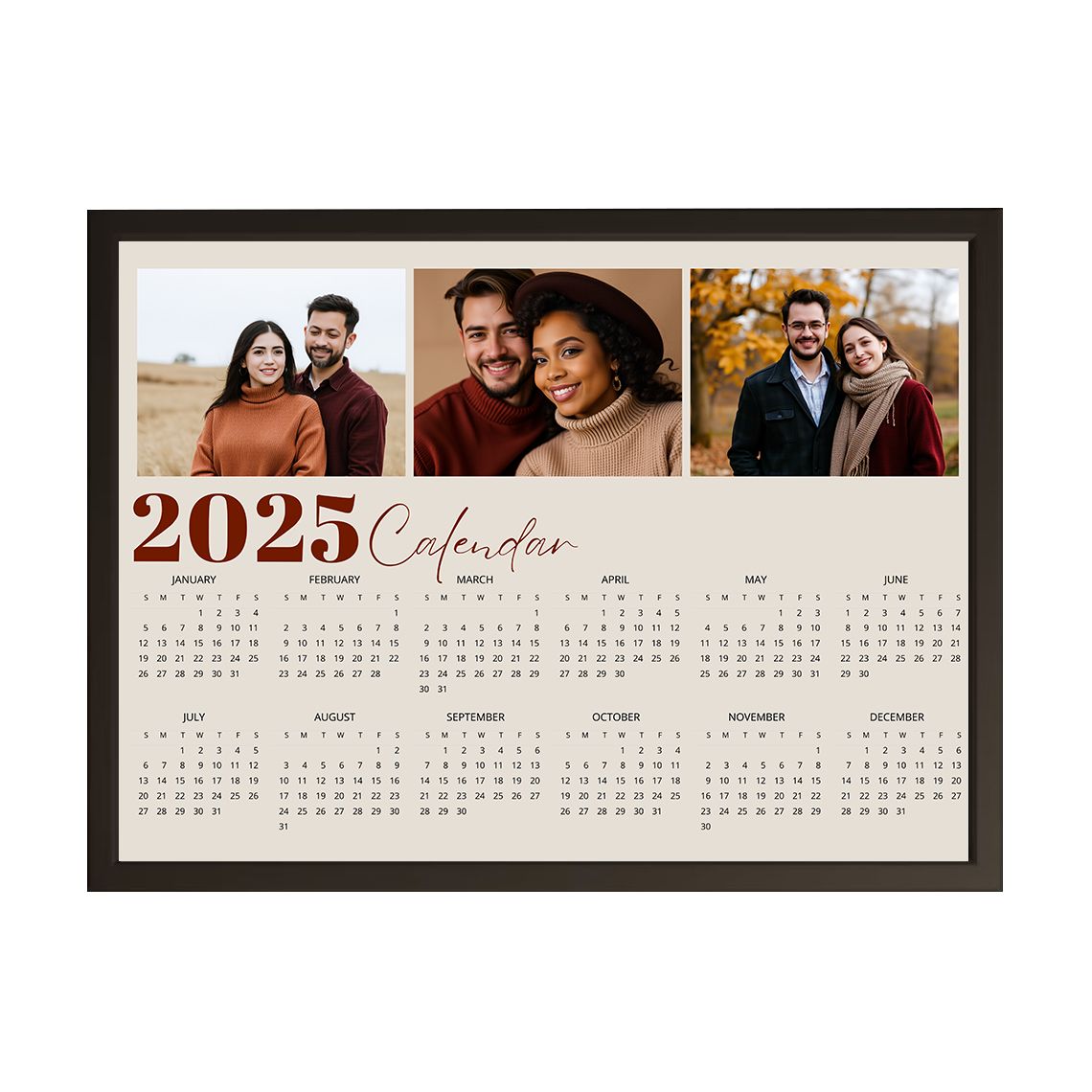 Personlig plakat - 2026 Kalender
