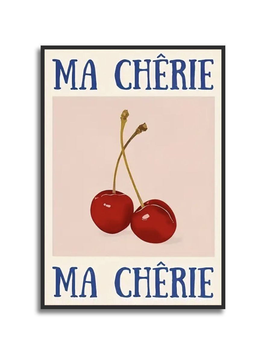 Plakat - Ma Chérie Cherries