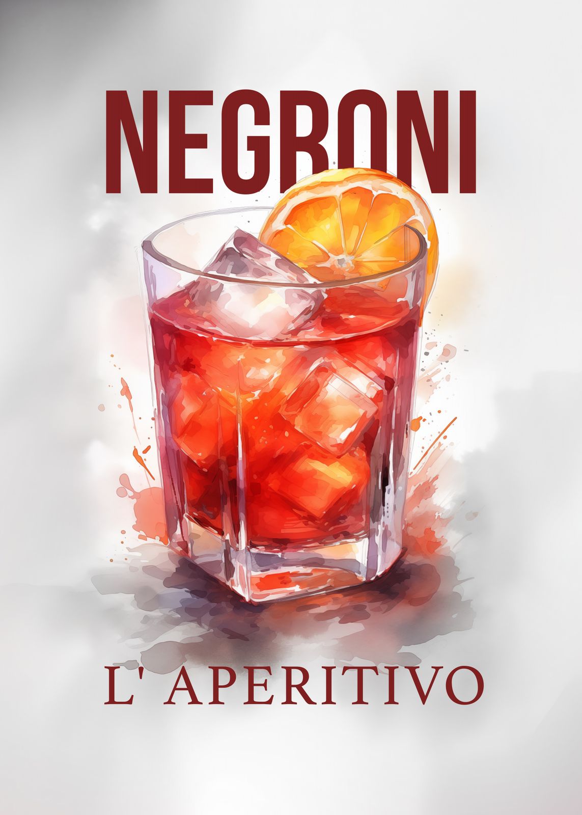 Plakat - Negroni L' Aperitivo