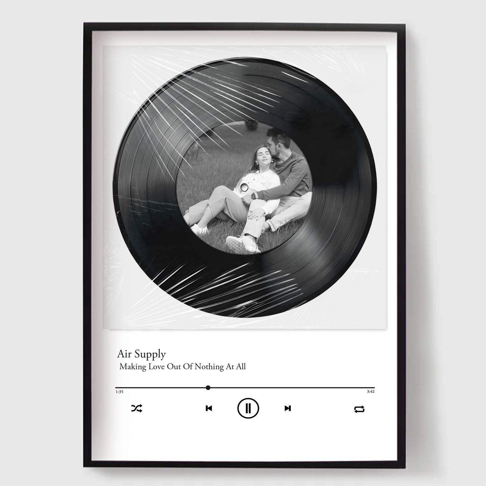 Personalisert Plakat - Vår Sang Vinylplate