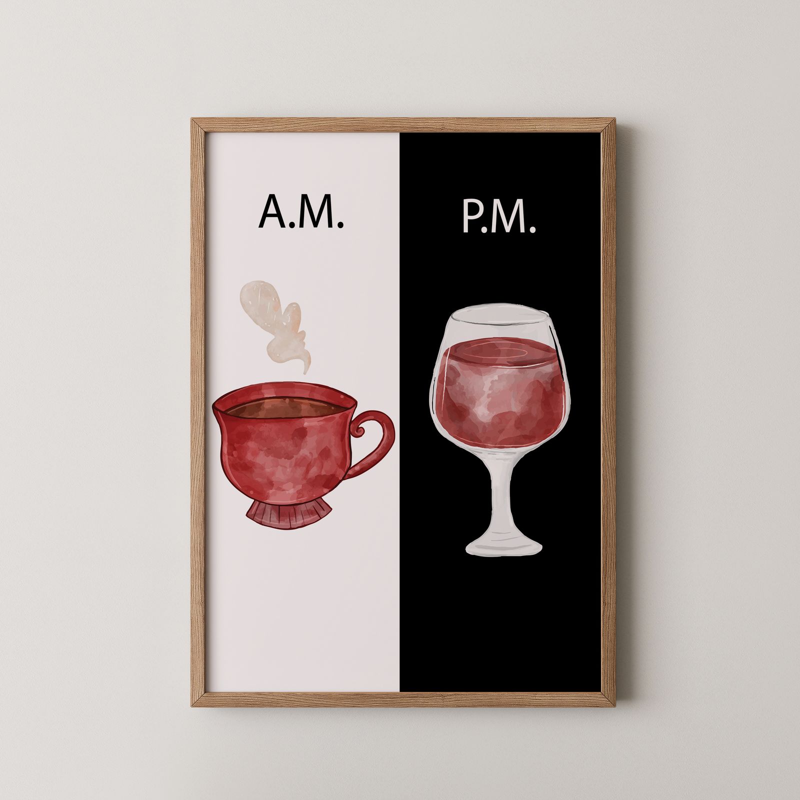 Plakat - AM PM Humor