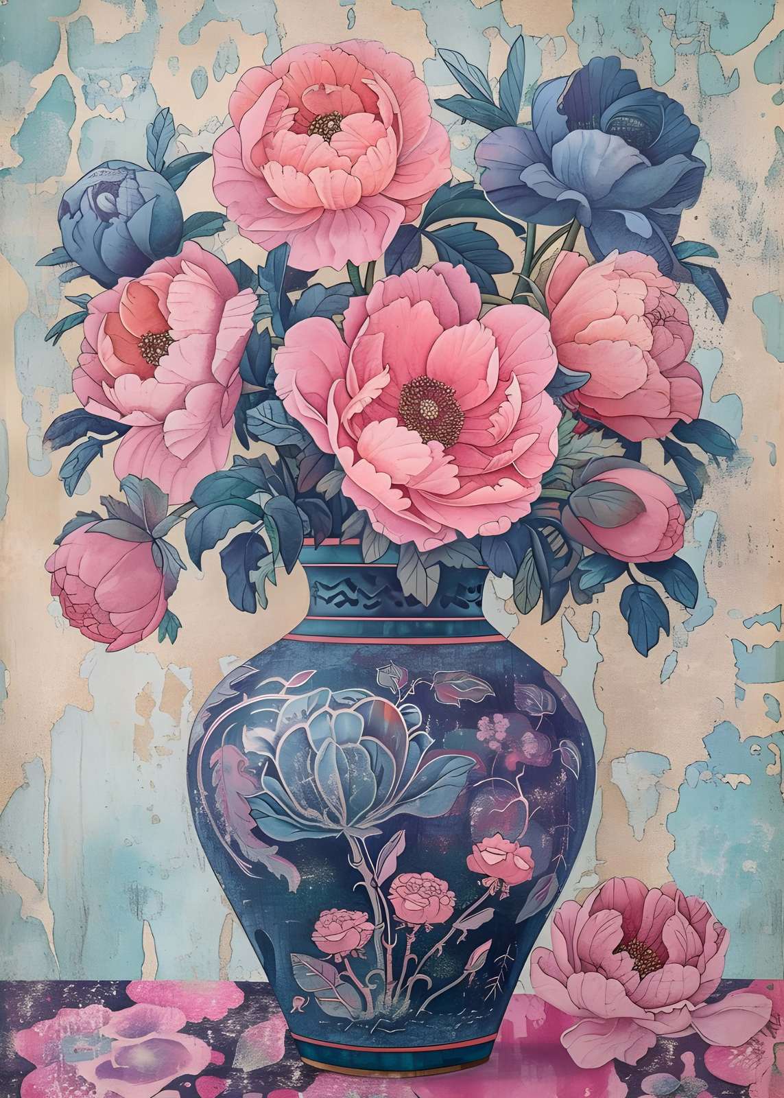 Plakat - Blomstervase Design