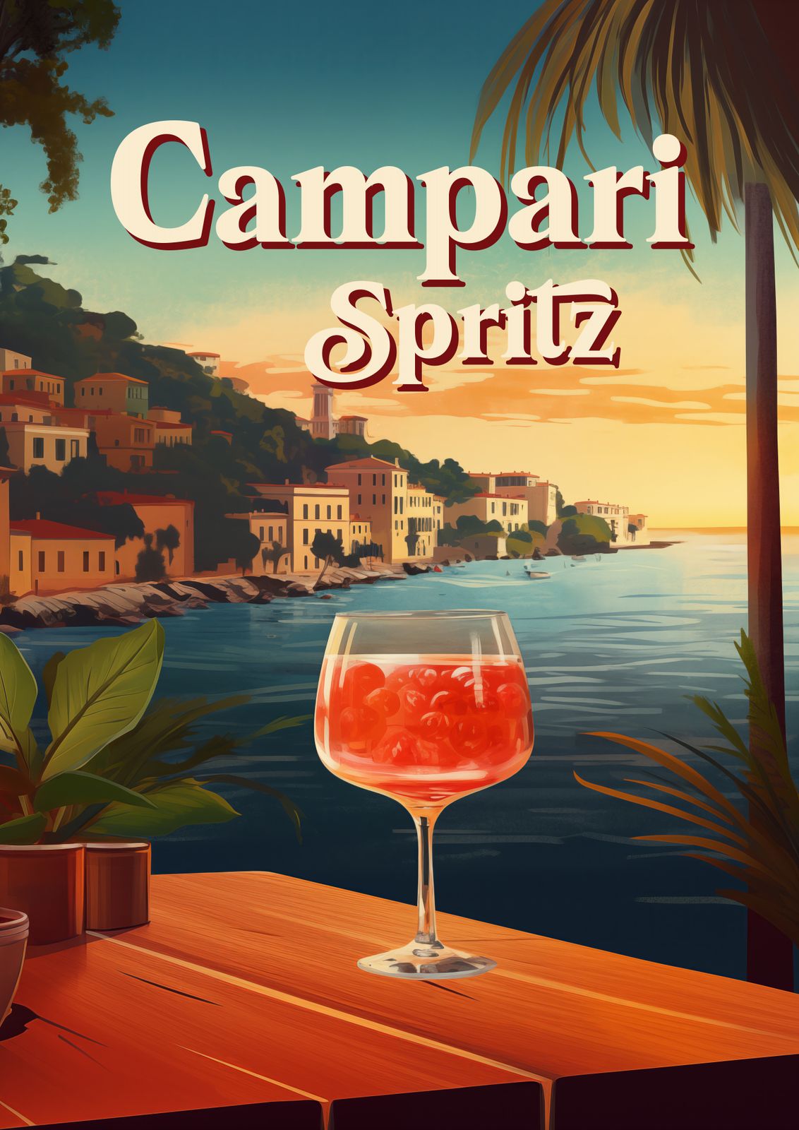 Plakat - Campari Spritz