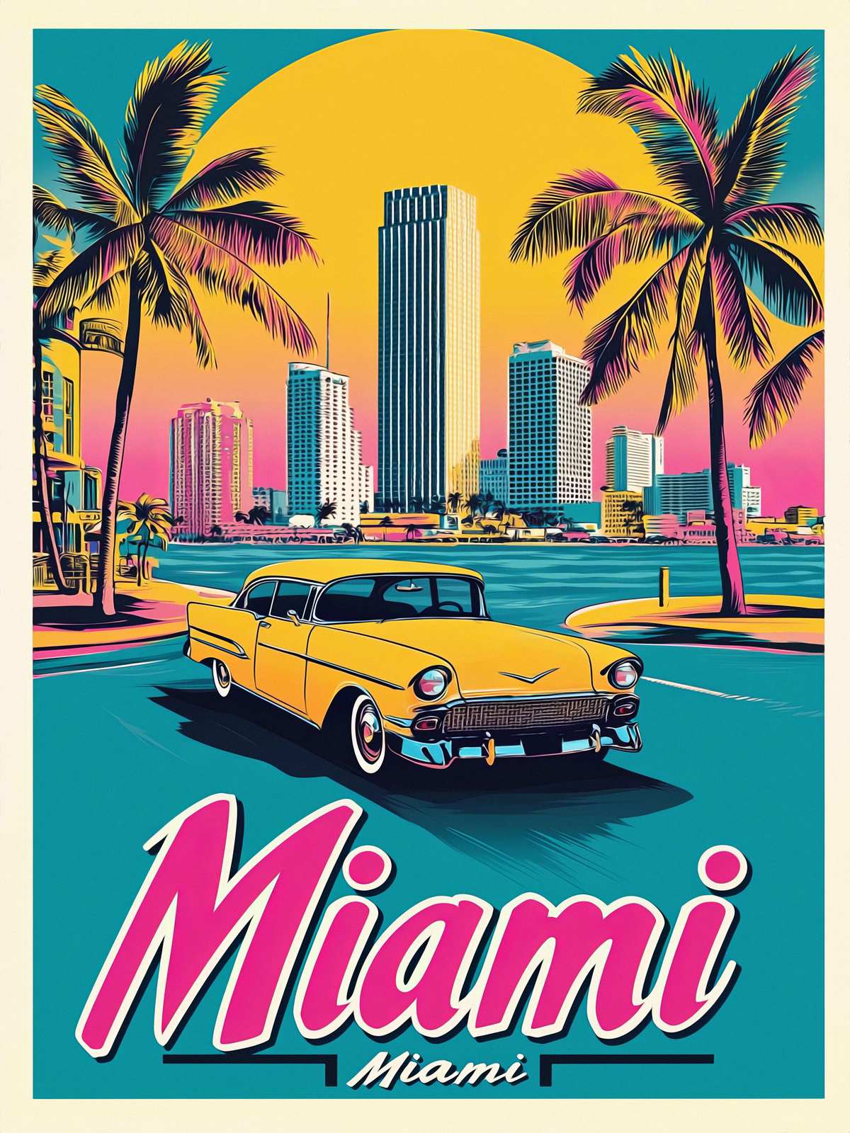 Plakat - Miami Vibes