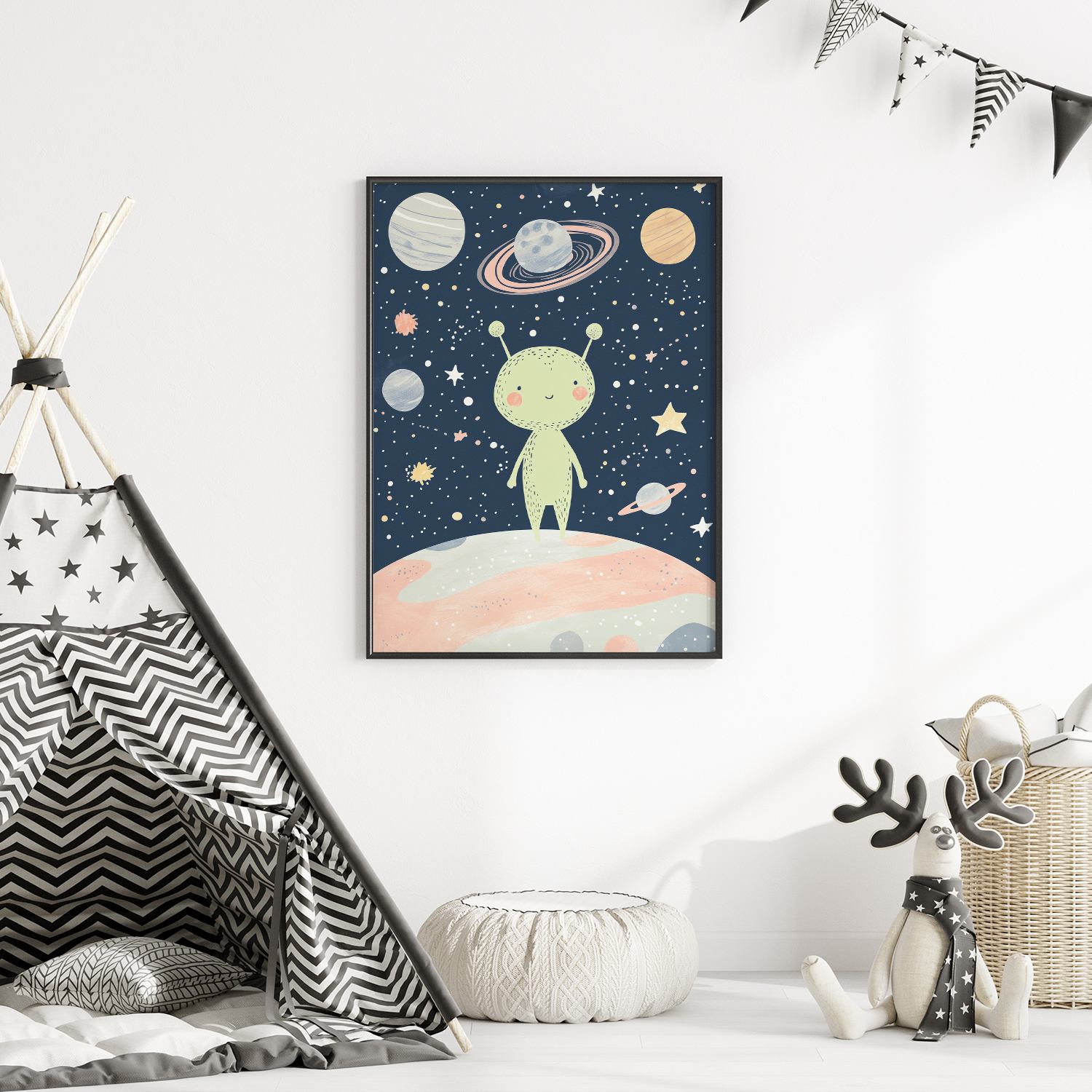 Plakat - Søt Alien