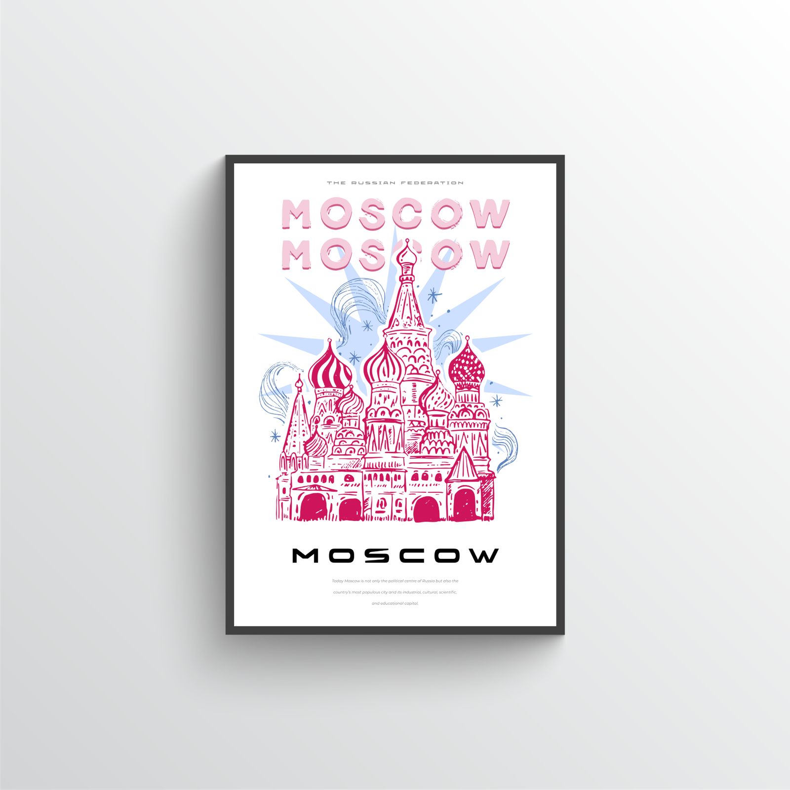Moskva Plakat