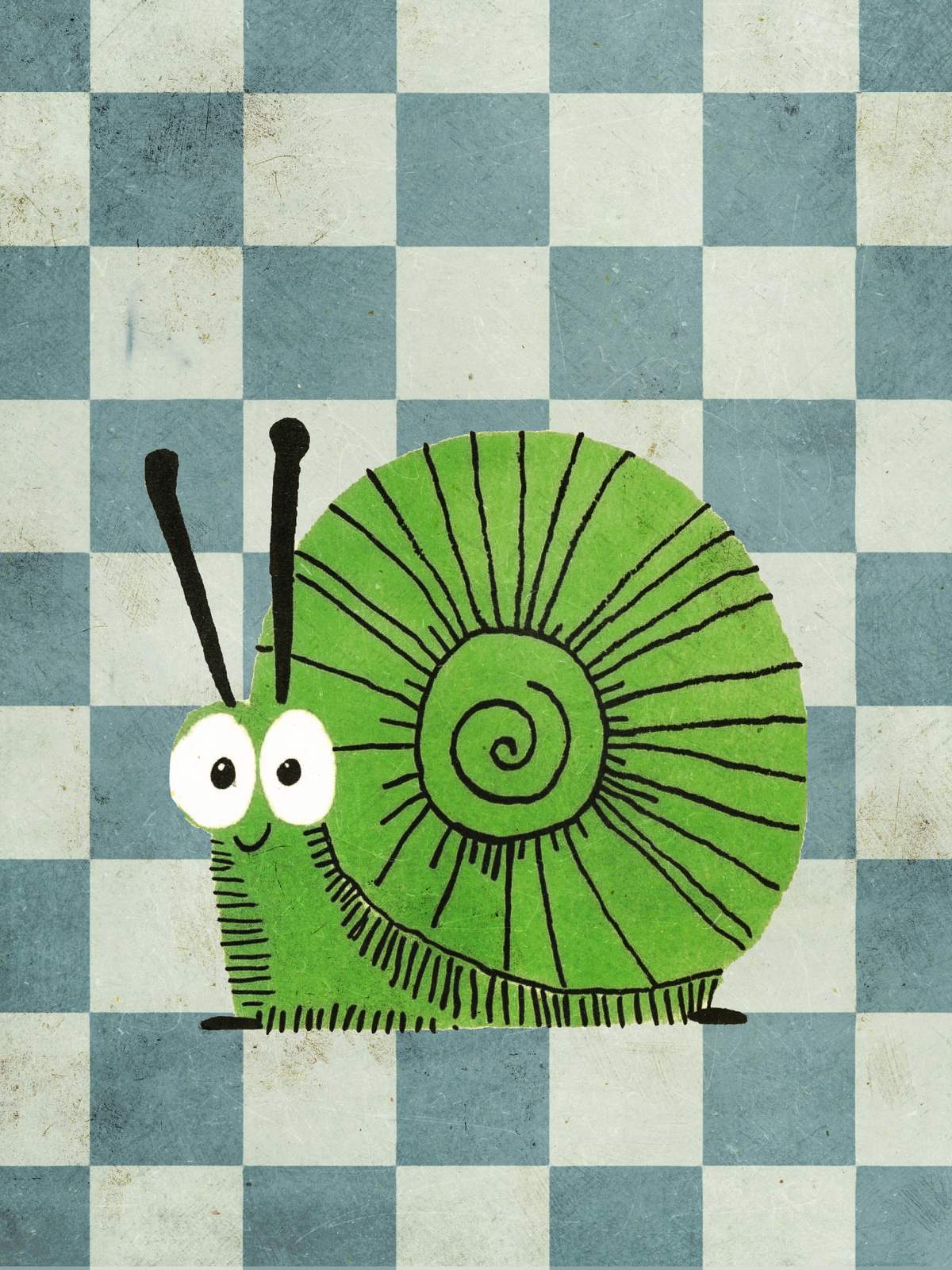 Plakat - Grønn Snegle