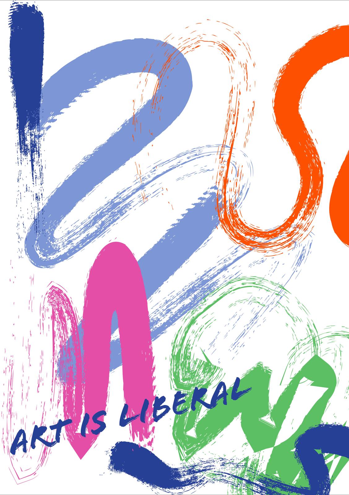 Plakat - Kunst er Liberalt