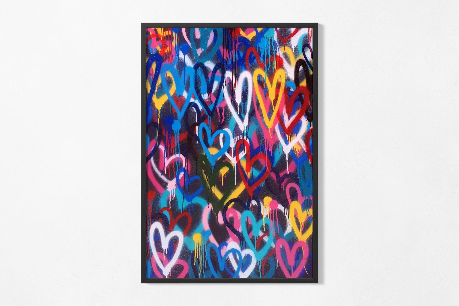 Plakat - Hjertet Graffiti