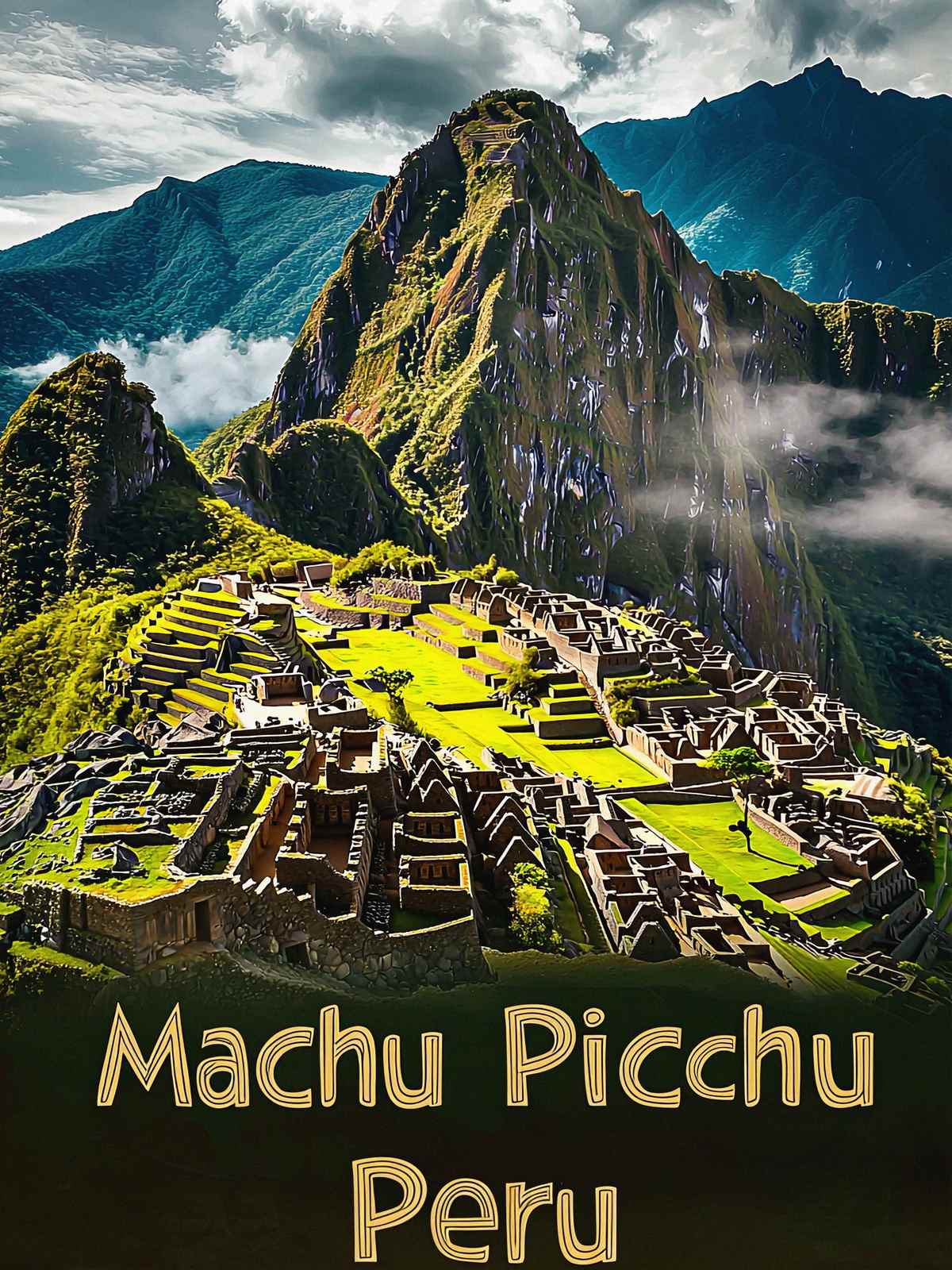 Plakat - Machu Picchu Peru