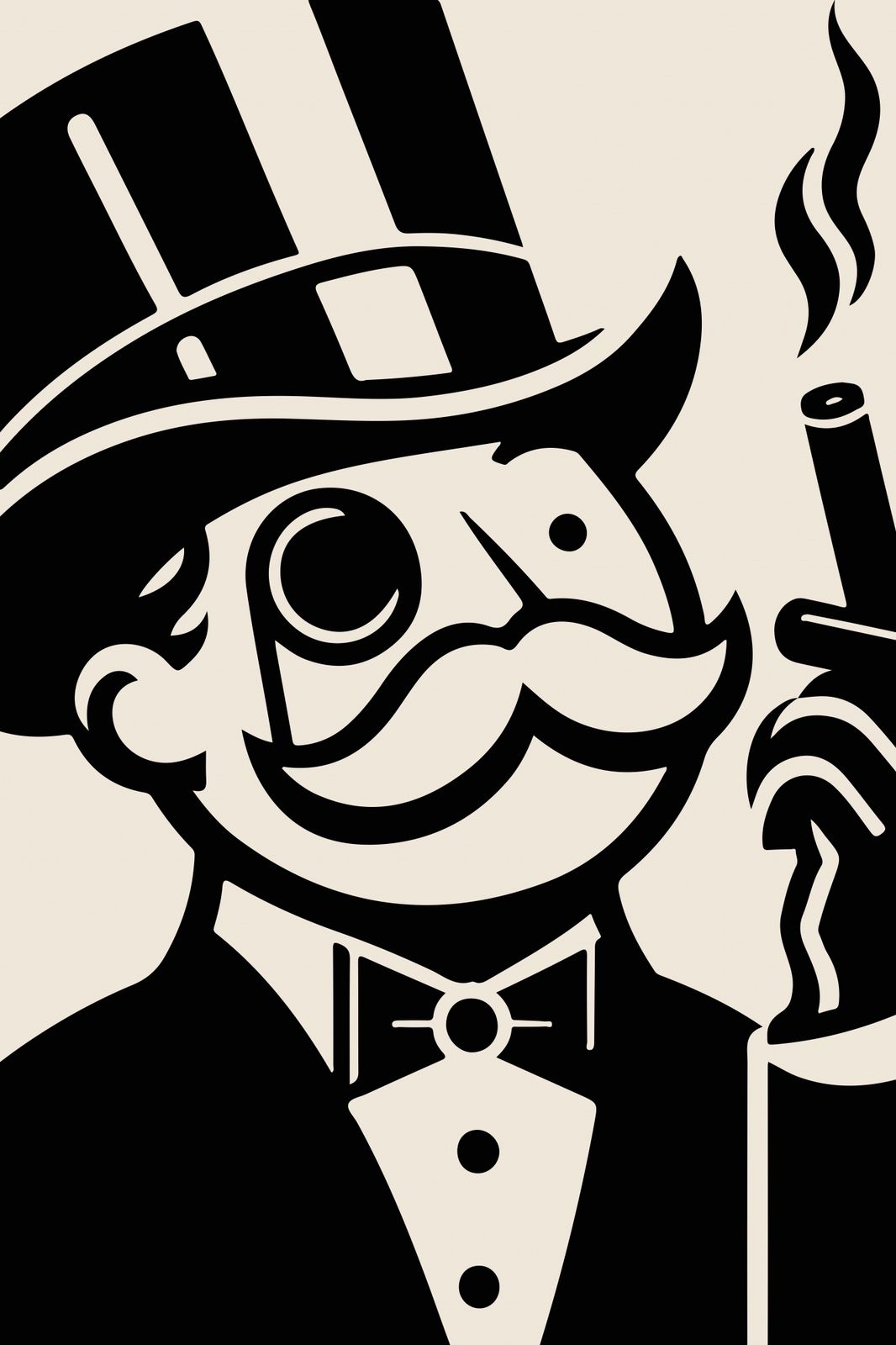 Plakat - Monokkel Gentleman